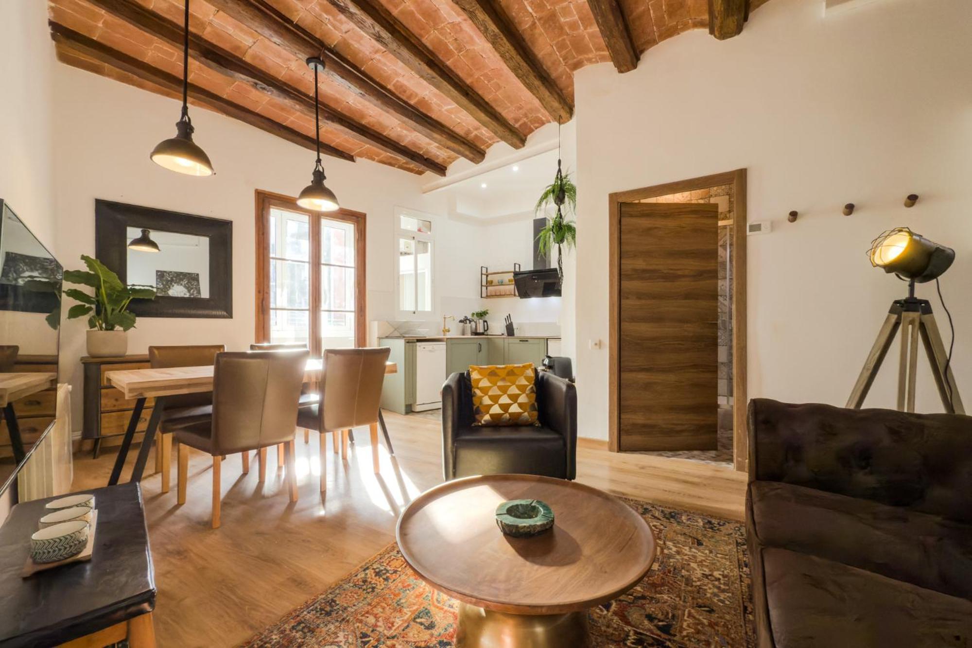 Appartement Magalhaes - Trad Flat In Poble Sec, Near Ramblas Barcelone